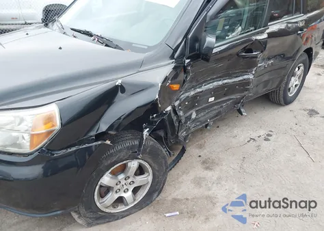 2007 Honda Pilot Ex-L из США, поврежденный, VIN 2HKYF186X7H516721